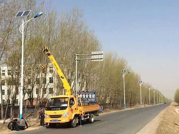 新農村太陽(yáng)能路燈工程